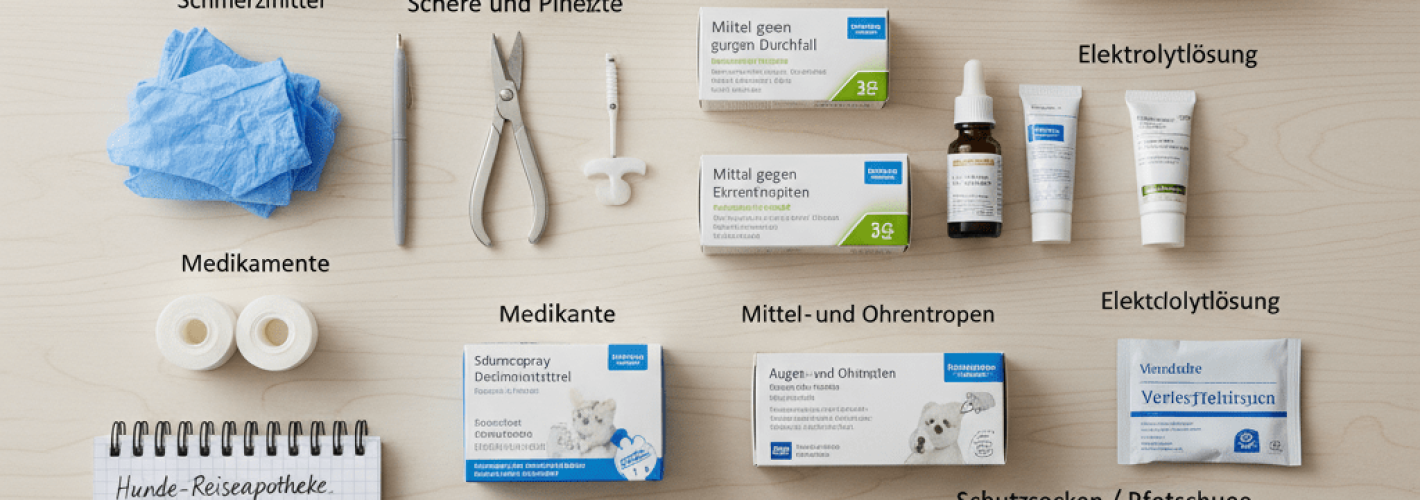 Reisekit für den Hund